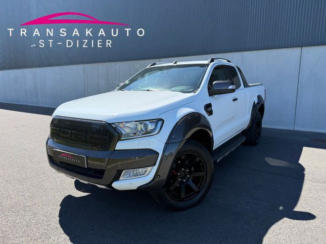 Ford Ranger SUPER CABINE 3.2 TDCi 200 CV 4X4 BVA6 WI Blanc de 2018