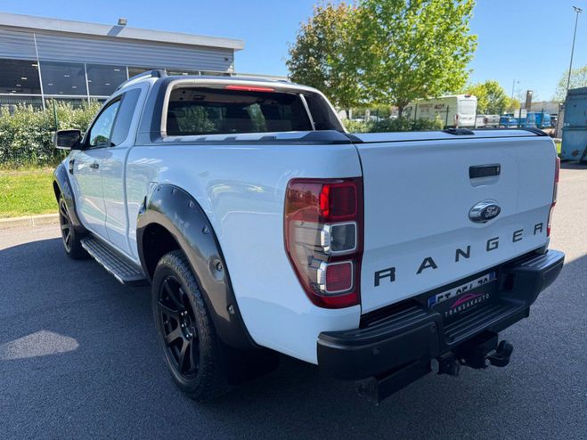 Ford Ranger SUPER CABINE 3.2 TDCi 200 CV 4X4 BVA6 WI Blanc de 2018