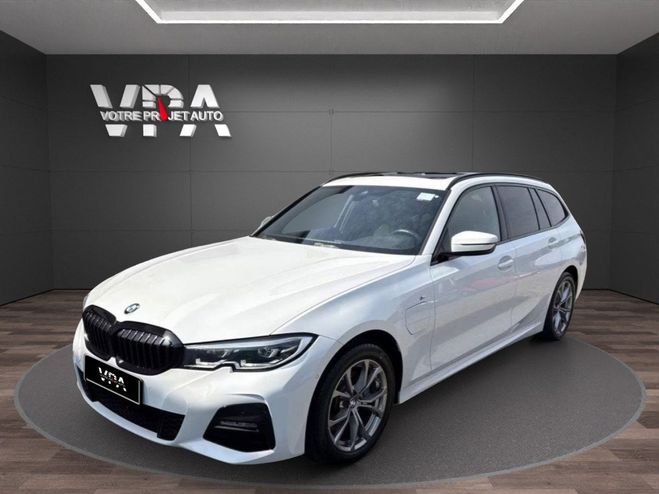 BMW Serie 3 320e Touring M Sport 204ch - Toit ouvran Blanc de 2021