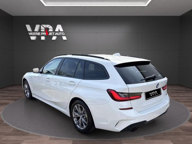 BMW Serie 3 320e Touring M Sport 204ch - Toit ouvran Blanc de 2021