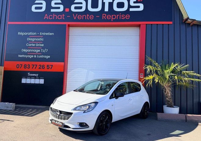 Opel Corsa 1.4 I 16V TURBO 101 moteur a cha�ne Toit Blanc de 2016