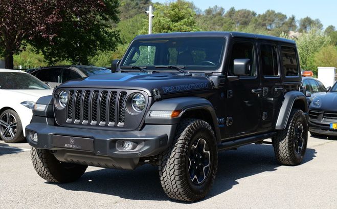 Jeep Wrangler 4xe 2.0 380 ch phev rubicon bva8 Gris de 2022
