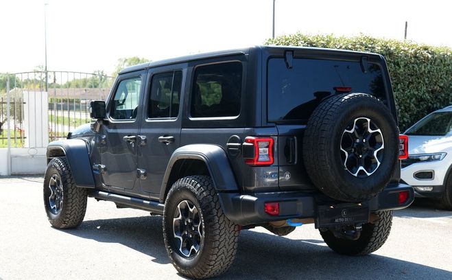 Jeep Wrangler 4xe 2.0 380 ch phev rubicon bva8 Gris de 2022
