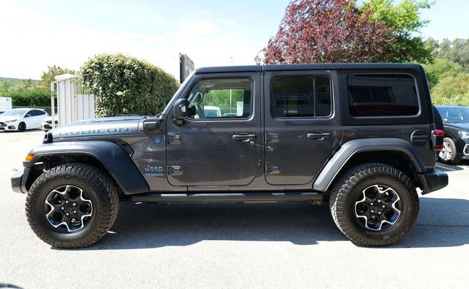Jeep Wrangler 4xe 2.0 380 ch phev rubicon bva8 Gris de 2022