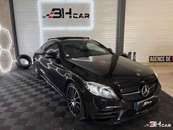Mercedes Classe C COUPE 2.0 220 D 195 AMG LINE 9G-TRONIC B Noir de 2018