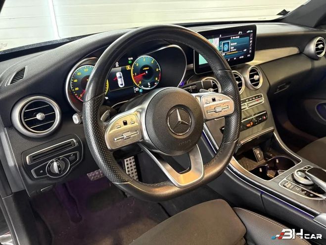 Mercedes Classe C COUPE 2.0 220 D 195 AMG LINE 9G-TRONIC B Noir de 2018