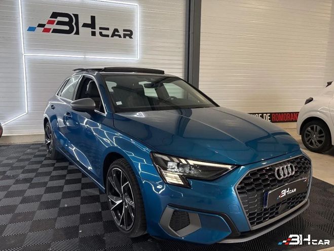 Audi A3 SPORTBACK 2.0 35 TDI 150 S-LINE S-TRONIC Bleu de 2020