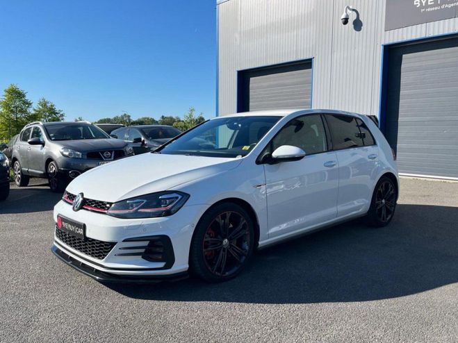 Volkswagen Golf 2.0 TSI GTI 245CH BVA DSG 7 VII 7 .5 Per BLANC de 2017