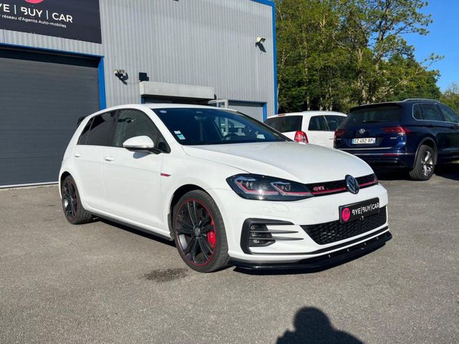 Volkswagen Golf 2.0 TSI GTI 245CH BVA DSG 7 VII 7 .5 Per BLANC de 2017