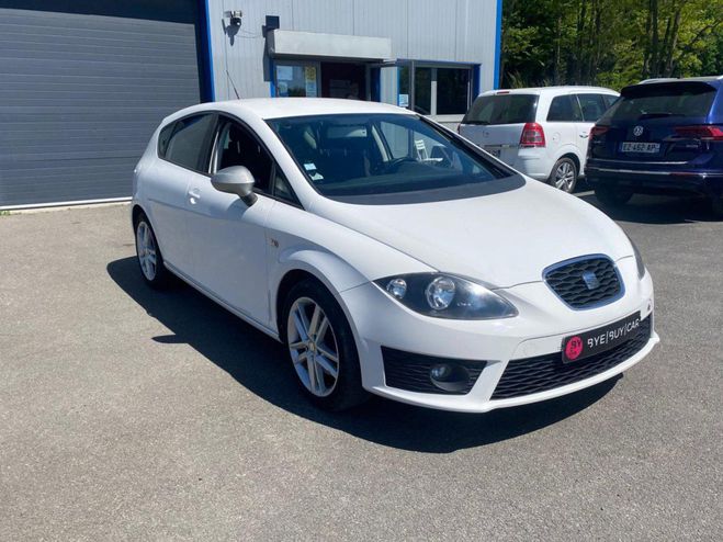 Seat Leon FR 2.0 TDI 170ch VIDANGE/DISTRIBUTION NE BLANC de 2009