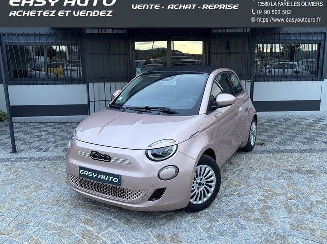 Fiat 500 C 500e Cabriolet e 95ch Ic�ne Rose de 2023