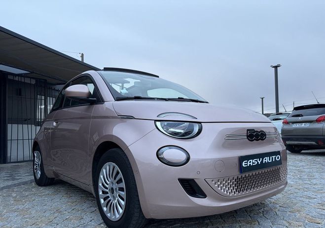 Fiat 500 C 500e Cabriolet e 95ch Ic�ne Rose de 2023