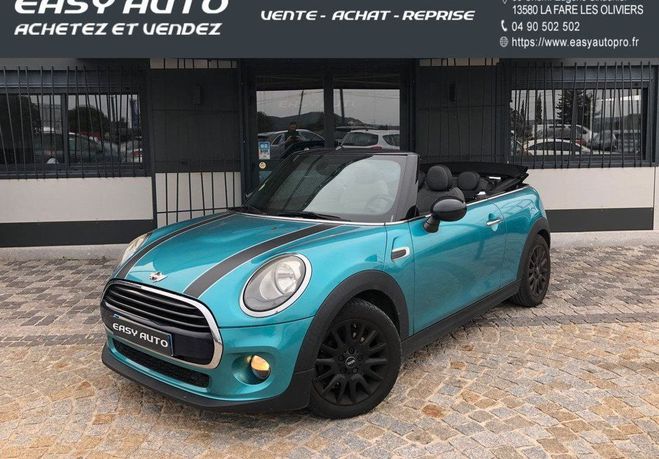 Mini One Cabriolet F57 Cooper D 116 ch Heddon Str Bleu de 2016