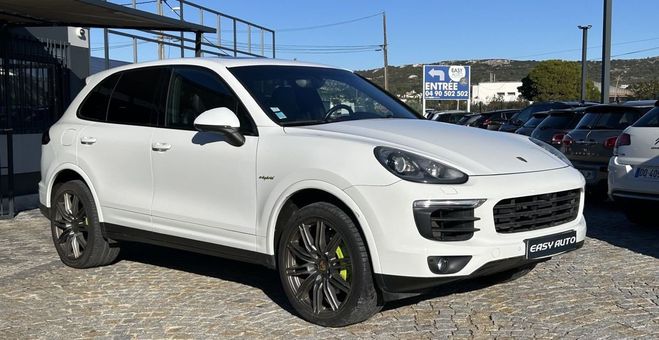 Porsche Cayenne 3.0 416ch S E-Hybrid Platinum Edition Blanc de 2017