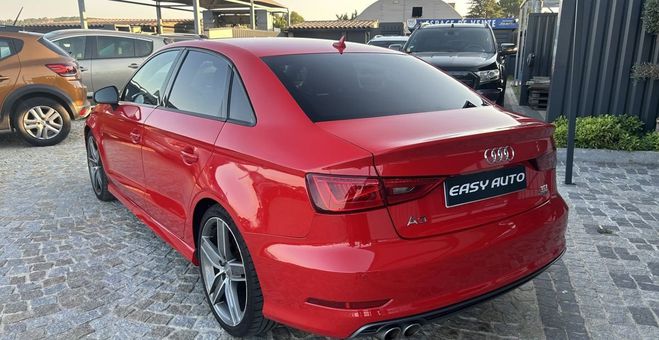Audi A3 Berline 2.0 TDI 184ch S line quattro tro Rouge de 2016