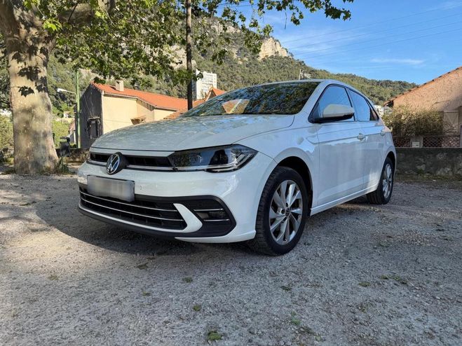 Volkswagen Polo 6 1.0 TSi DSG7 110ch Bo�te automatique S Blanc de 2022