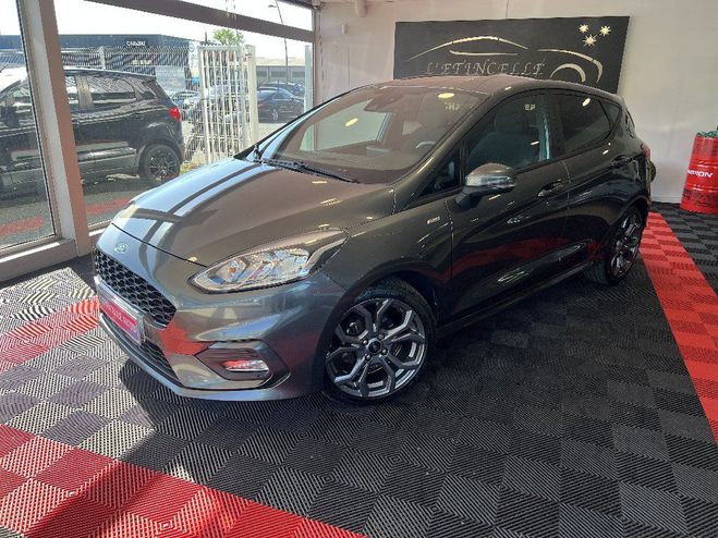 Ford Fiesta 1.0 EcoBoost 100 ch BVM6 ST-Line Grise de 2018