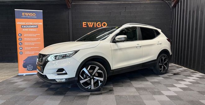 Nissan Qashqai generation-ii 1.7 dci 150 tekna plus 2wd Blanc de 2019