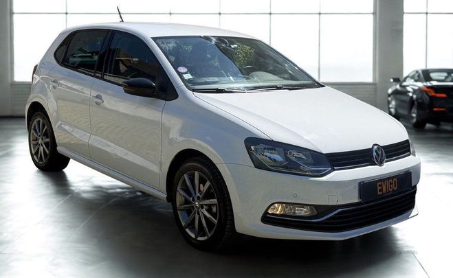 Volkswagen Polo 1.2 tsi 90 ch bluemotion cup garantie 12 Blanc de 2014