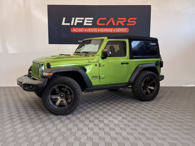 Jeep Wrangler 2.2 MultiJet 200ch Unlimited Rubicon Roc VERT de 2019