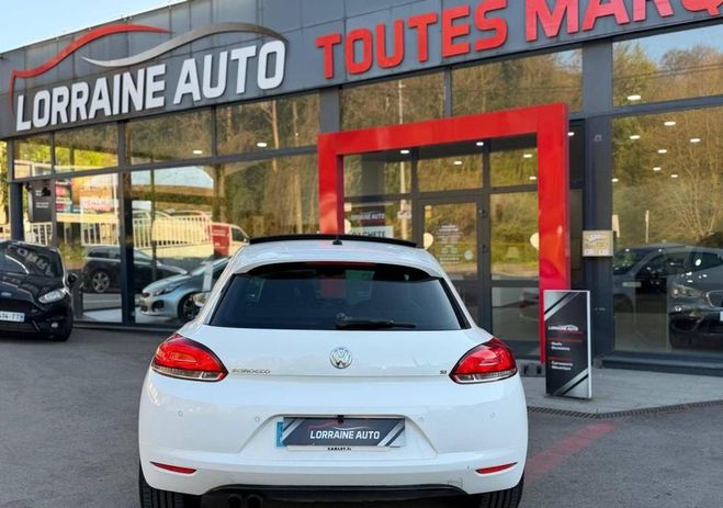 Volkswagen Scirocco 1.4 TSI 160 Sportline DSG7 phase 2 Blanc de 2010