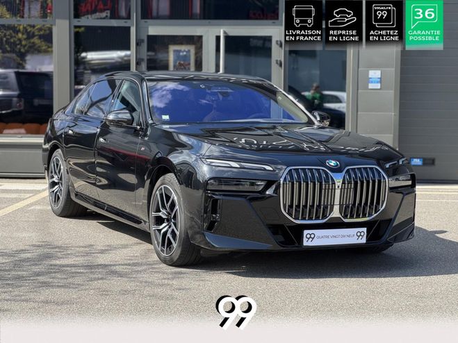 BMW Serie 7 740d xDrive - BVA Sport BERLINE G70 M Saphirschwarz m�tallis� de 2023