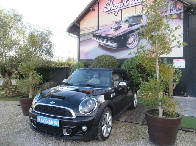 Mini One S CABRIOLET 2404 Noir de 2011