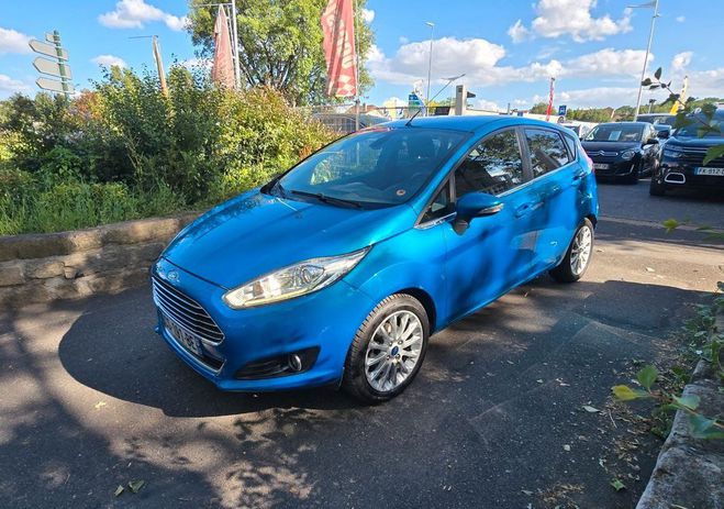 Ford Fiesta 1.0L EcoBoost 100ch Titanium X Bleu de 2013