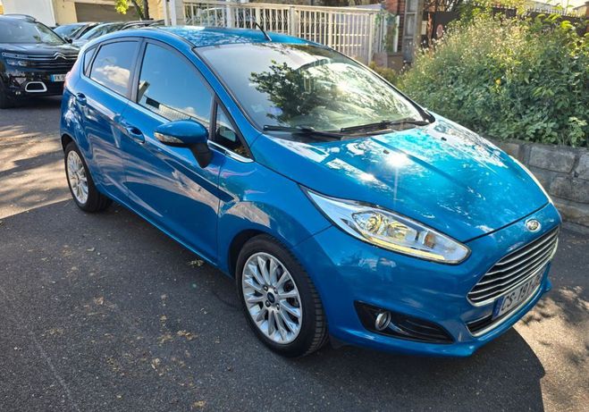 Ford Fiesta 1.0L EcoBoost 100ch Titanium X Bleu de 2013