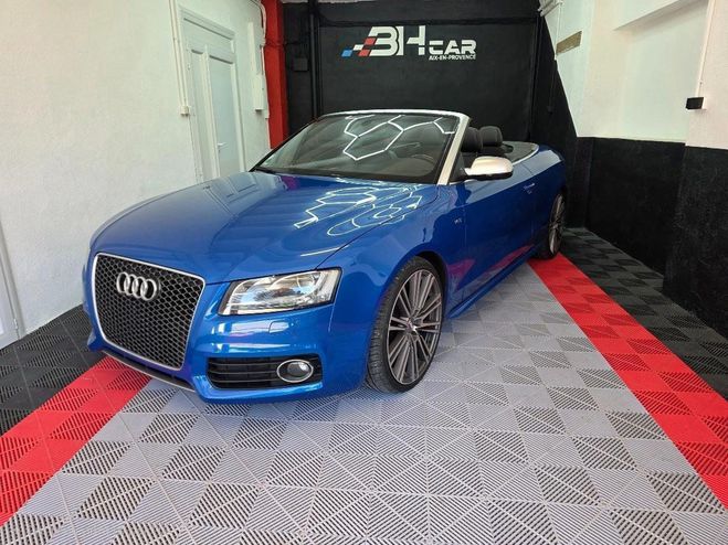 Audi S5 CABRIOLET 3.0 TFSI 335 QUATTRO S-TRONIC  Bleu de 2009