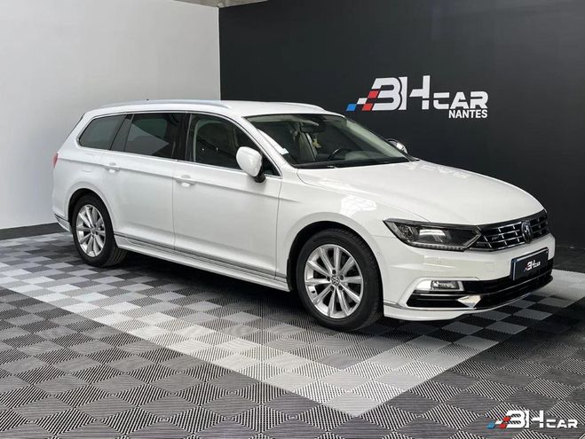 Volkswagen Passat SW 2.0 TDI EVO 150ch R-Line DSG7 Blanc de 2018