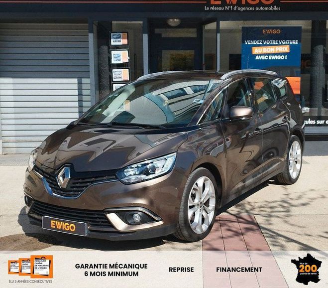 Renault Grand Scenic 1.5 dci 110ch business edc bva 7 places  Marron de 2016