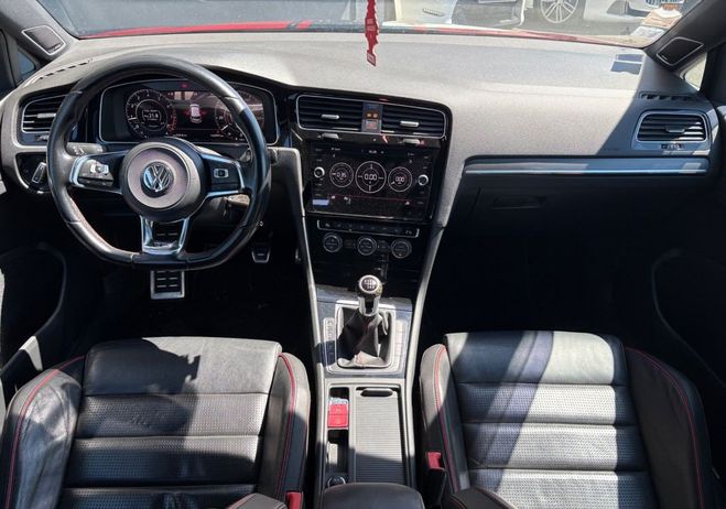 Volkswagen Golf gti performance 245ch manuel akrapovic e Rouge de 2018