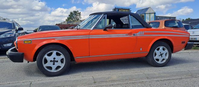 Fiat 124 Spider sport 1800 cabriolet ORANGE de 1977