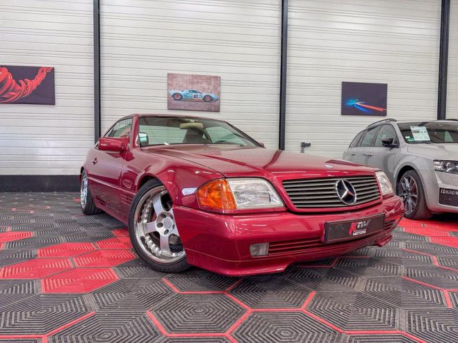 Mercedes Classe SL 280 - BVA ROADSTER - BM 129 . ROUGE FONCE de 1994