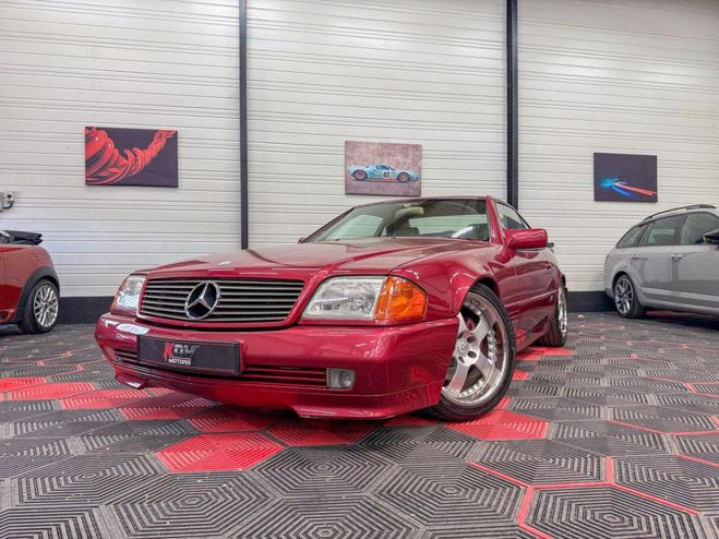 Mercedes Classe SL 280 - BVA ROADSTER - BM 129 . ROUGE FONCE de 1994