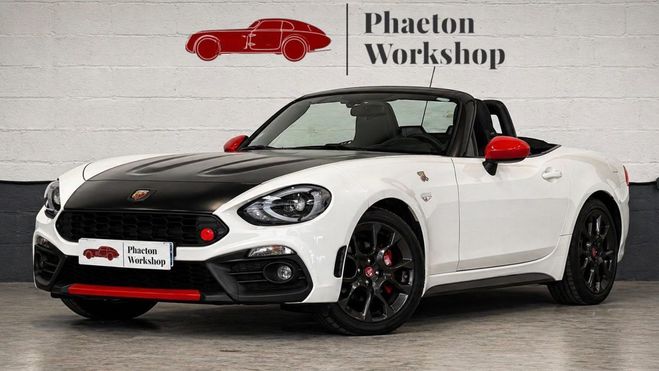Abarth 124 Spider 1.4 MultiAir 170ch Blanc M�tallis� de 2016
