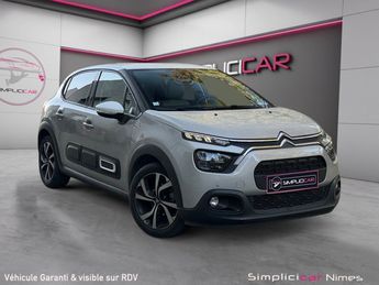  Voir d&eacute;tails -Citroen C3 110 EAT6 Shine Pack - Cam�ra - Carplay - &agrave; N�mes (30)