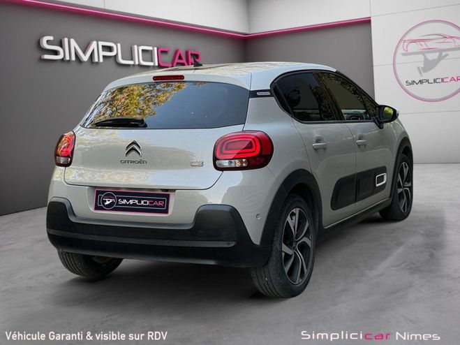 Citroen C3 110 EAT6 Shine Pack - Cam�ra - Carplay - Beige de 2021