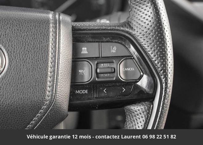 Toyota Tundra tout compris hors homologation 4500e Noir de 2022