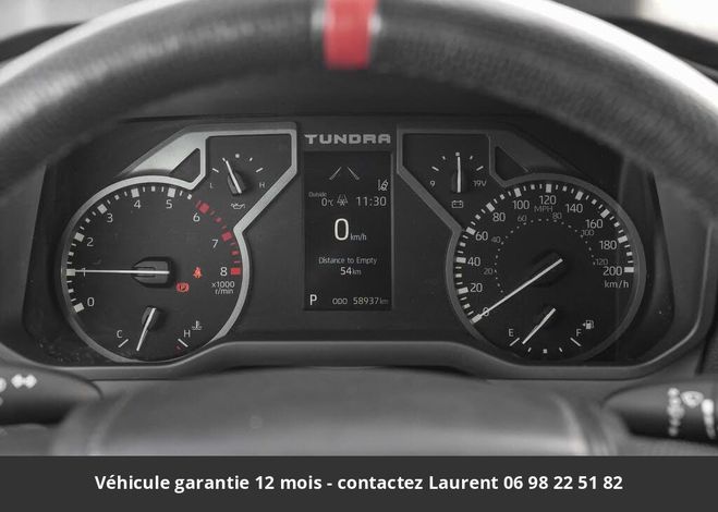 Toyota Tundra tout compris hors homologation 4500e Noir de 2022