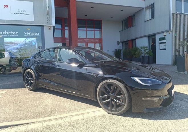 Tesla Model S II Plaid 4WD 1020 cv 100KWH 1ERE MAIN GA Noir de 2022