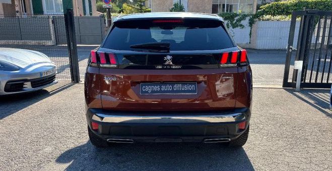 Peugeot 3008 1.6 THP 165CH GT LINE S&S EAT6 Marron de 2017