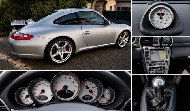 Porsche 911 Types 997 carrera 4S Gris de 2007