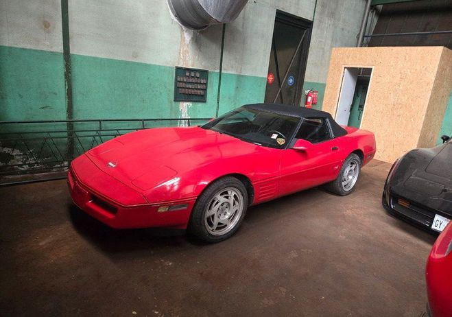 Chevrolet Corvette C4 Cabriolet 1990 Rouge de 1990