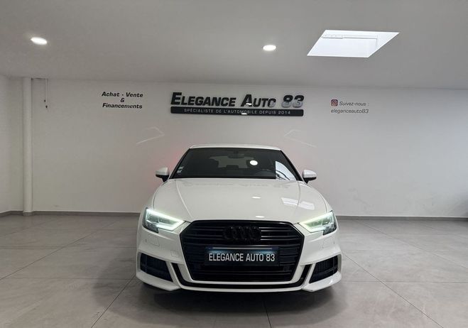 Audi A3 Sportback 35 TDI 150CH S LINE TRONIC 7 C Blanc de 2018