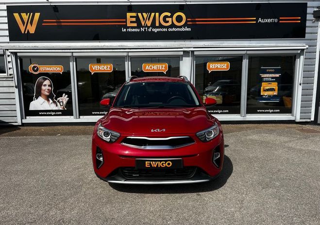 Kia Stonic 1.0 t-gdi 120ch mhev hybrid active attel Rouge de 2022
