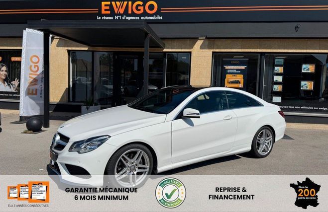 Mercedes Classe E coupe 2.2 220 cdi 170ch sportline 7g-tro Noir de 2014