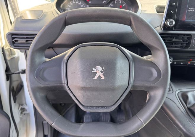 Peugeot Partner vu fourgon 1.5 bluehdi 102ch 1000kg suiv Blanc de 2021