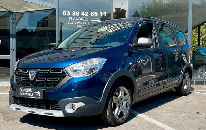 Dacia Lodgy 1.2 TCe 115 ch Stepway Euro6 7 places Bleu de 2018